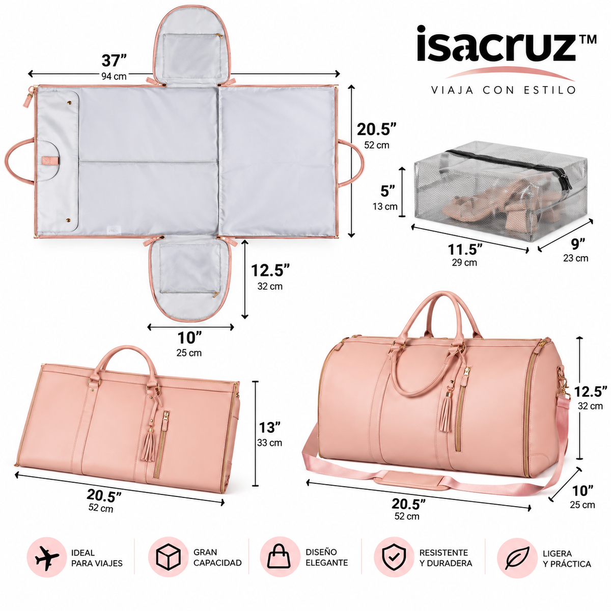 ISA CRUZ™ TravelBag