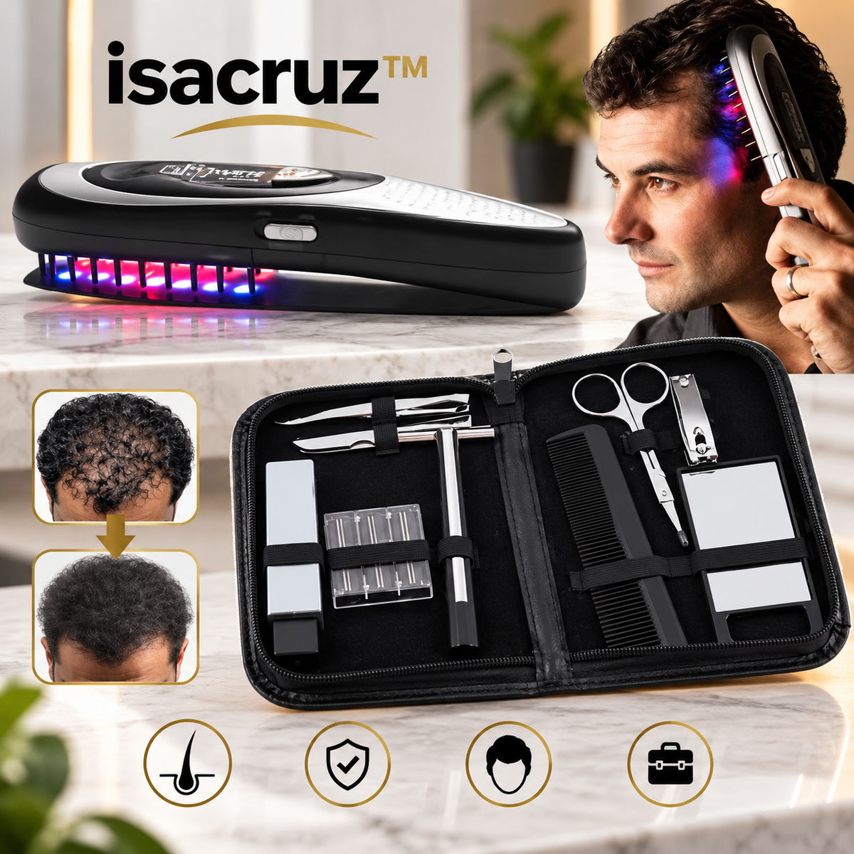 IsabellaCruz™ Laser Comb
